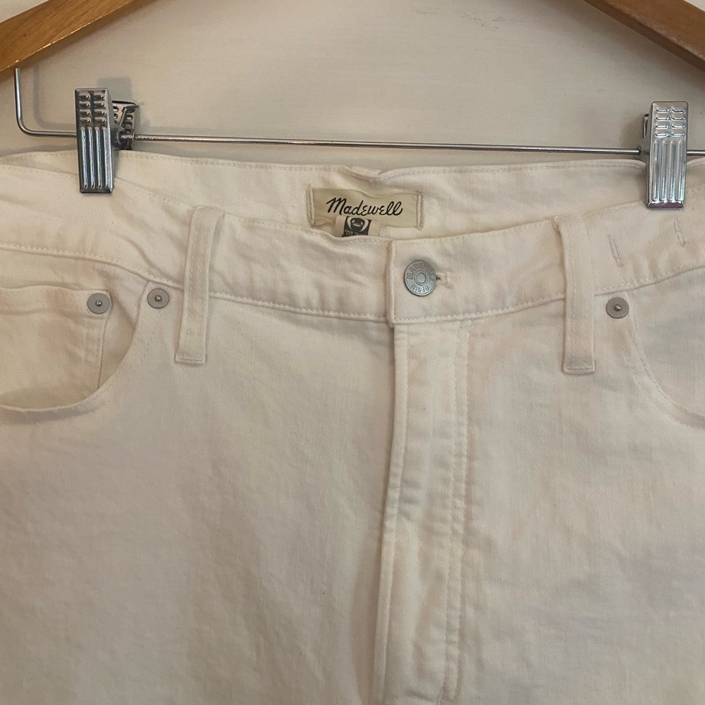 Madewell Perfect Vintage Wide-Leg Crop Jean sz. 32 Tall - Picture 6 of 6